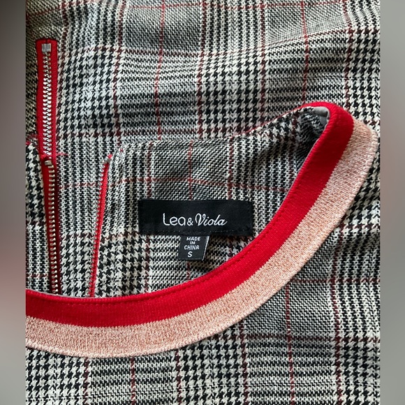 Lea & Viola plaid mini dress - Picture 3 of 3